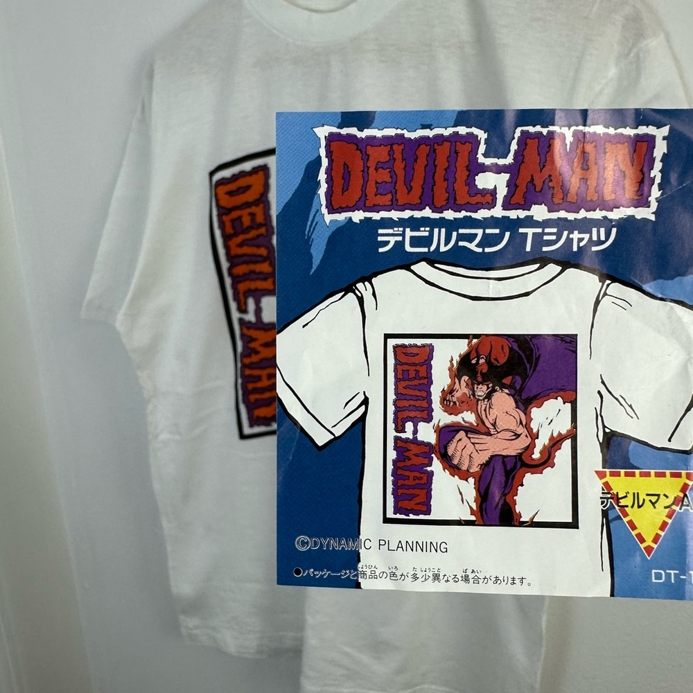 Vintage Devilman Anime T Shirt Large Banpresto